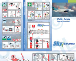Beechcraft 1900D Beechcraft 1900D Safety Card