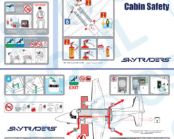 CASA 212 CASA C-212 Safety Card