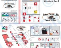 Cessna 337 Cessna 337 Skymaster Safety Card