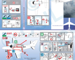 Cessna 404 Cessna 404 Titan Safety Card