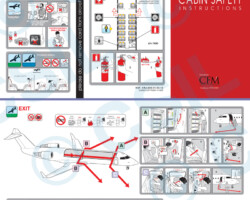 CRJ-100 Canadair CRJ-100 Safety Card