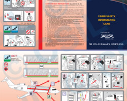 CRJ-200 Canadair CRJ-200 Safety Card