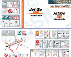 Embraer 135 Embraer ERJ-135 Safety Card