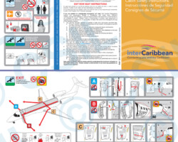 Embraer 145 Embraer ERJ-145 Safety Card