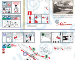 Noorduyn Norseman Noorduyn Norseman Safety Card