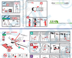 Pilatus PC-12 Pilatus PC-12 Safety Card