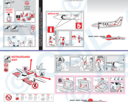 SWM Merlin III Swearingen Merlin III Safety Card