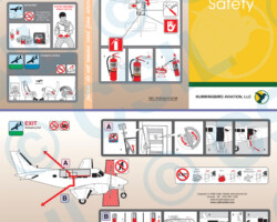 Beechcraft Queenair Beechcraft 80 Queenair Safety Card