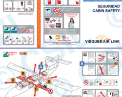 Britten-Norman Trislander Britten-Norman BN-2 Trislander Safety Card
