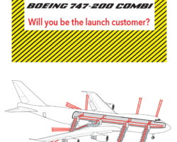 Boeing 747-200 Combi Boeing 747 Combi Safety Card
