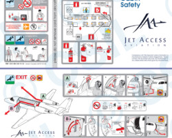Cessna Citation Excel Cessna Citation XL Safety Card