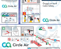 GA8 Airvan Gippsland Airvan Safety Card