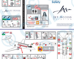 Hawker 800XP Hawker 800XP Safety Card