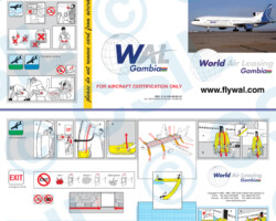L1011 TriStar Lockheed L1011 Safety Card
