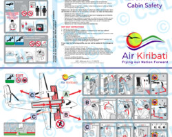 Dash 8-100 DeHavilland Dash 8-100 Safety Card