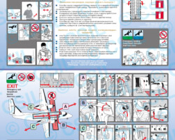 Dash 8-200 DeHavilland Dash 8-200 Safety Card