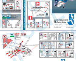 Sikorsky S-61 Sikorsky S61 Safety Card