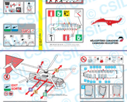 Sikorsky S-61L Sikorsky S61L Safety Card
