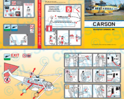 Sikorsky S-61N Sikorsky S61N Safety Card