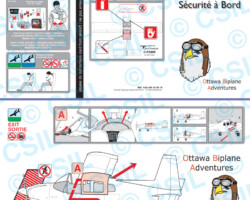 Grumman AA-5 Grumman AA5 Safety Card