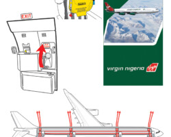 Airbus A340 Airbus A340 Safety Card