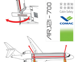 Comac ARJ21-700 Comac ARJ21 Safety Card
