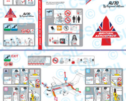 AVRO RJ70 AVRO RJ70 Safety Card