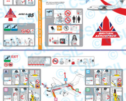 AVRO RJ85 AVRO RJ85 Safety Card